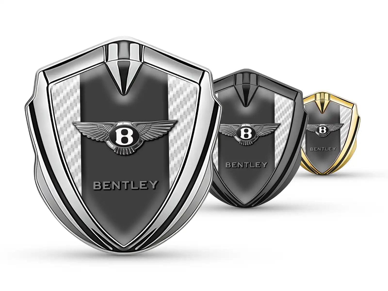 Bentley Silicone Emblema Badge Personalizzabile Look Forza